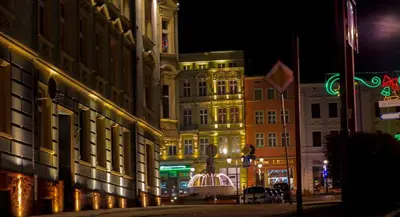 Budynek, w którym mieści się apartament
