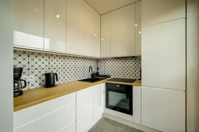 Kuchnia lub aneks kuchenny w obiekcie RentPlanet - Apartament Jedności Narodowej II