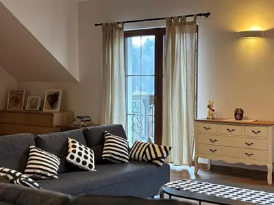 Część wypoczynkowa w obiekcie Agroturystyka Ajmarya apartament