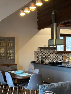 Część wypoczynkowa w obiekcie Agroturystyka Ajmarya apartament