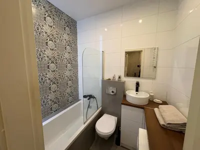 Łazienka w obiekcie Brick Loft Szczęśliwa - Wrocław