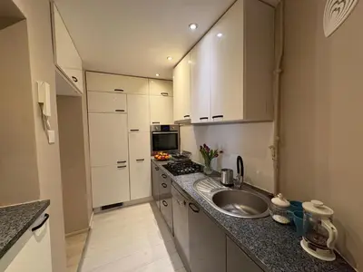 Kuchnia lub aneks kuchenny w obiekcie Brick Loft Szczęśliwa - Wrocław