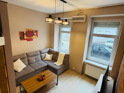 Część wypoczynkowa w obiekcie Brick Loft Szczęśliwa - Wrocław