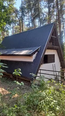Budynek, w którym mieści się dom wakacyjny
