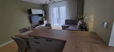 Telewizja i/lub zestaw kina domowego w obiekcie Melisowa Apartment Wrocław