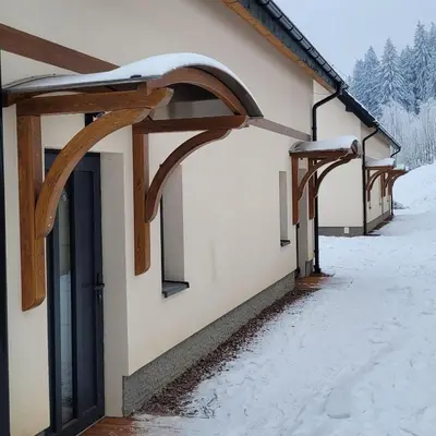 Obiekt Black Hill GINGER apartament z sauną zimą
