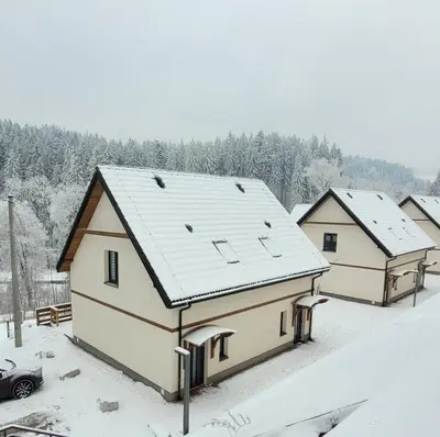 Obiekt Black Hill GINGER apartament z sauną zimą