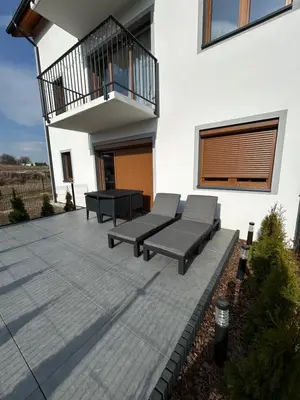 Balkon lub taras w obiekcie Apartament Bond