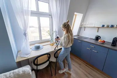 Plan piętra w obiekcie Cloud Comfort Studio Willa Miejska Górka