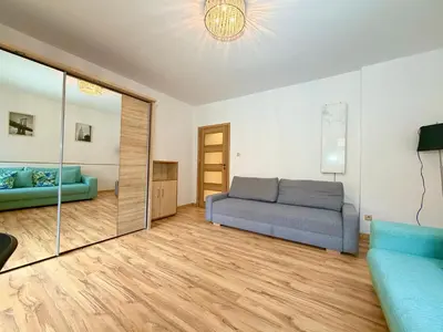 Część wypoczynkowa w obiekcie Rynek Wrocław Apartment for 8 People by BookingHost