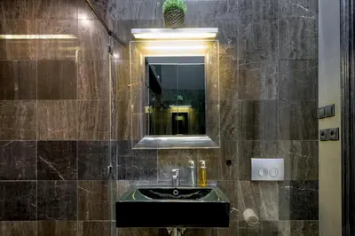 Łazienka w obiekcie RentPlanet - Studio Lelewela