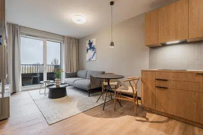 Plan piętra w obiekcie Braniborska Apartments