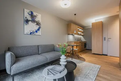 Plan piętra w obiekcie Braniborska Apartments