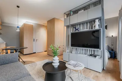Plan piętra w obiekcie Braniborska Apartments