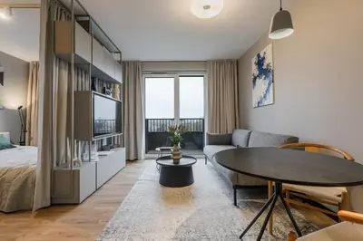 Plan piętra w obiekcie Braniborska Apartments