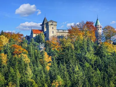 Lokalna atrakcja w pobliżu tego domu w stylu alpejskim