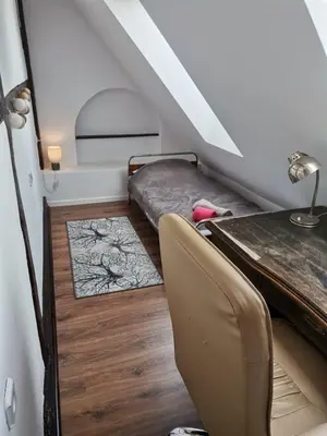 Plan piętra w obiekcie Apartament dla Cyfrowych Nomadów z miejscem pracy