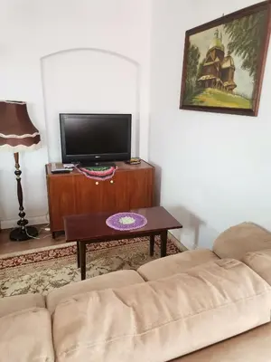 Telewizja i/lub zestaw kina domowego w obiekcie Apartament dla Cyfrowych Nomadów z miejscem pracy