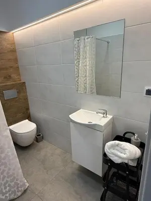 Łazienka w obiekcie Hostel Granat