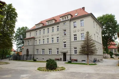 Budynek, w którym mieści się pensjonat