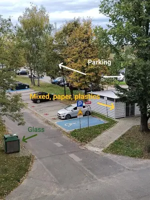 Plan piętra w obiekcie Apartament Prudniczanka