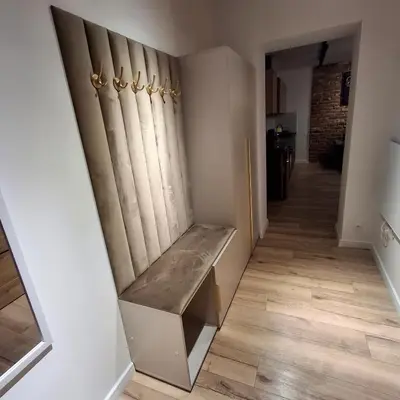 Część wypoczynkowa w obiekcie Przytulny Apartament Lelewela 2