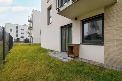 Budynek, w którym mieści się apartament