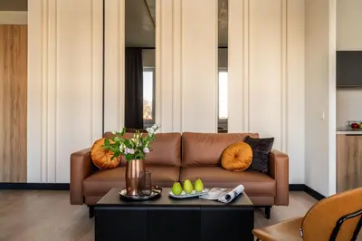 Część wypoczynkowa w obiekcie ApartHotel S8 - Apartamenty Wrocław