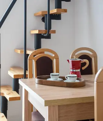 Plan piętra w obiekcie ProperUNIT Old Town Loft Apartment with Balcony