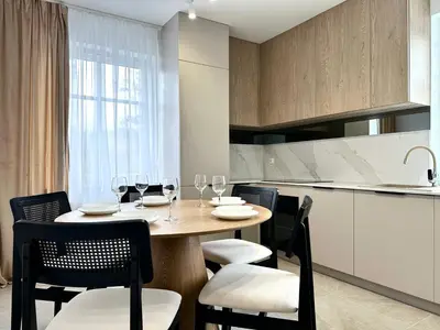Kuchnia lub aneks kuchenny w obiekcie 1 Maja Apartment - Self check-in 20h - 300m Train Station