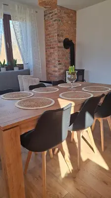 Część wypoczynkowa w obiekcie Bliżej Lasu - Rodzinny domek w górach