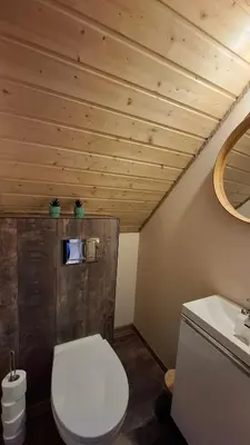Łazienka w obiekcie Bliżej Lasu - Rodzinny domek w górach