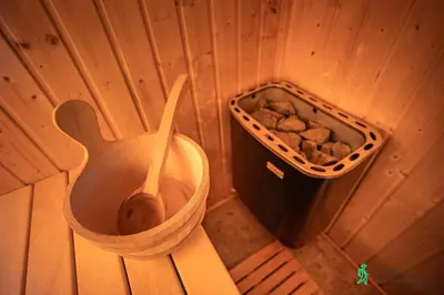 Plan piętra w obiekcie Flora i Sauna, Black Hill, MyWeek