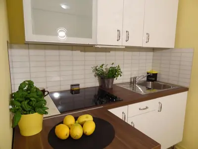 Kuchnia lub aneks kuchenny w obiekcie Apartamenty Polna