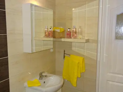 Łazienka w obiekcie Apartamenty Polna