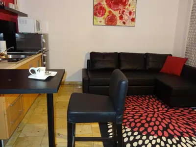 Część wypoczynkowa w obiekcie Apartamenty Polna