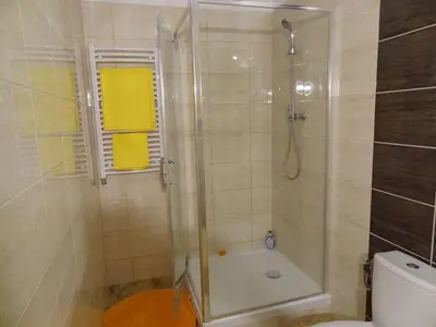 Łazienka w obiekcie Apartamenty Polna