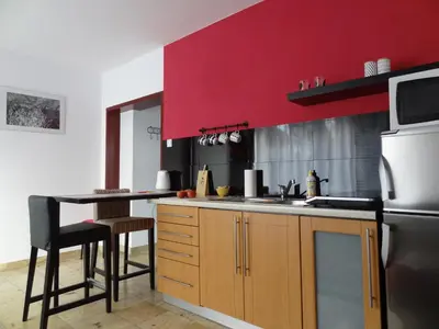 Kuchnia lub aneks kuchenny w obiekcie Apartamenty Polna