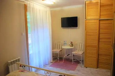 Telewizja i/lub zestaw kina domowego w obiekcie Willa Orle Gniazdo
