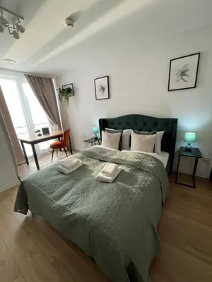 Łóżko lub łóżka w pokoju w obiekcie Great Polonia Wrocław Tumski