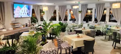 Restauracja lub miejsce do jedzenia w obiekcie Great Polonia Wrocław Tumski