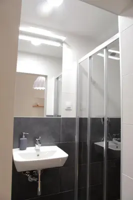 Łazienka w obiekcie Apartment Rzeznicza