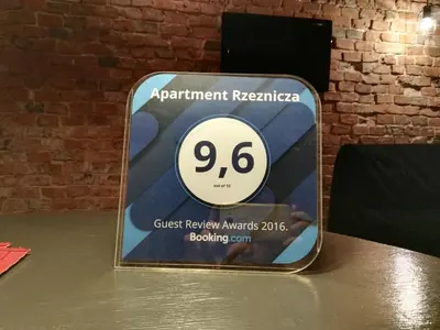Certyfikat, podpis lub inny dokument wystawiony w obiekcie Apartment Rzeznicza