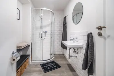 Łazienka w obiekcie Apartament Parkowy w Polanicy Zdrój