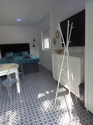 Łóżko lub łóżka w pokoju w obiekcie Mizerówka Guest House