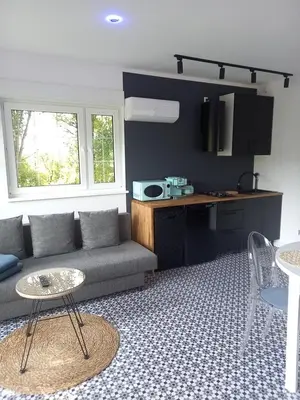 Część wypoczynkowa w obiekcie Mizerówka Guest House