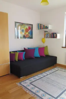 Część wypoczynkowa w obiekcie Apartament Prusa