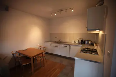 Kuchnia lub aneks kuchenny w obiekcie Apartament Prusa