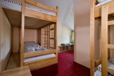 Łóżko lub łóżka w pokoju w obiekcie Rancho Panderoza