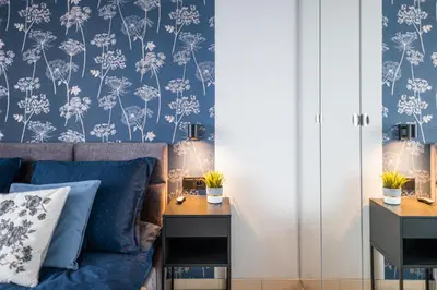 Część wypoczynkowa w obiekcie Apartament 55m2 - Darmowy Garaż - Klimatyzacja - Centrum - 24na7